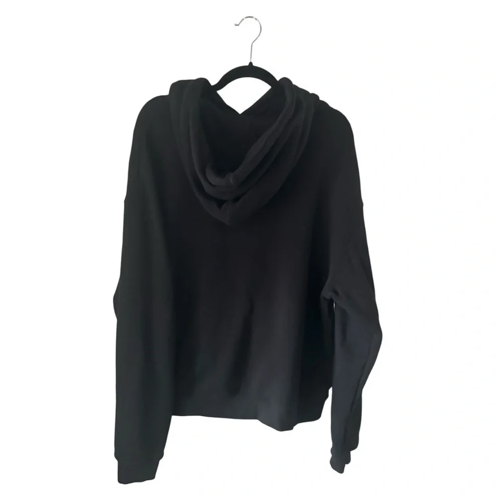 YoungLA 510 Men’s Wavy Hoodies 100% cotton Black Hoodie Sweater White Logo - Picture 4 of 6